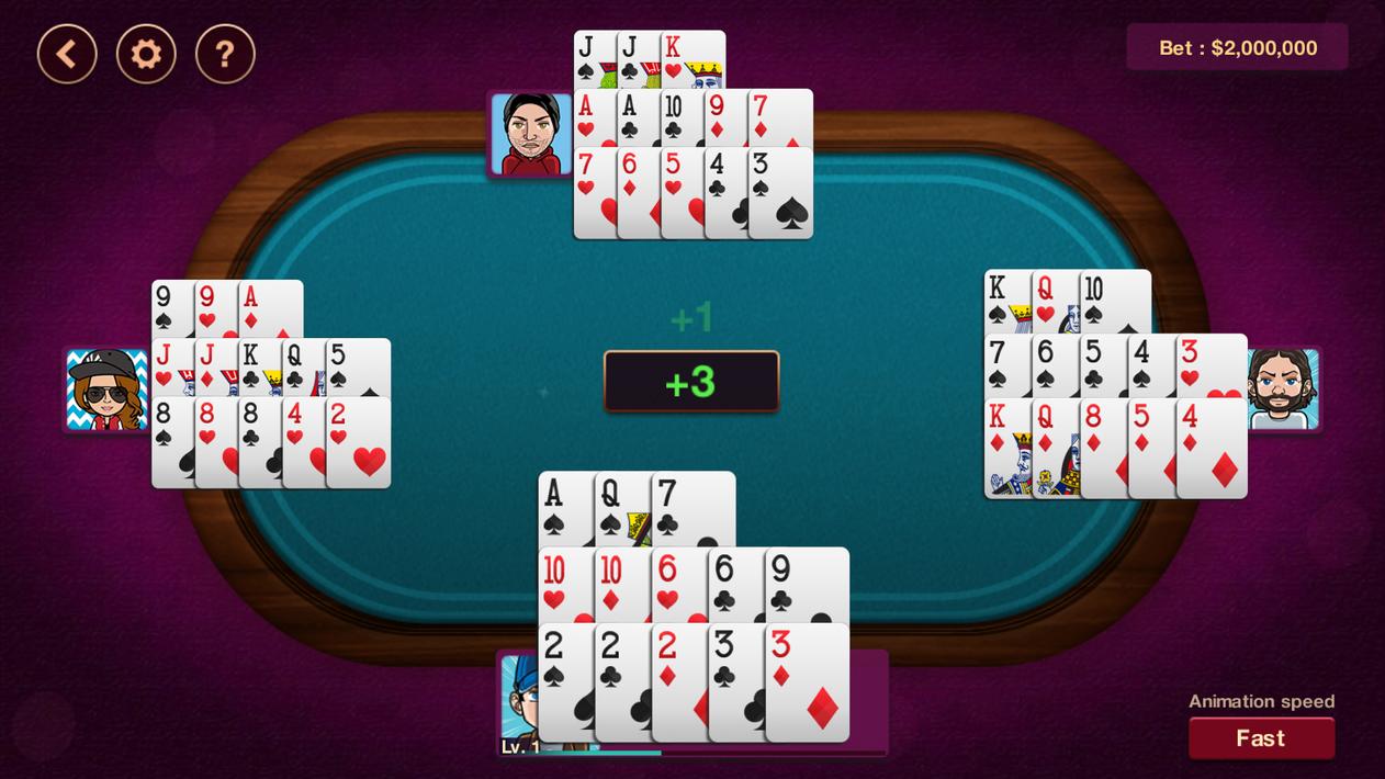 Chinese Poker Offline