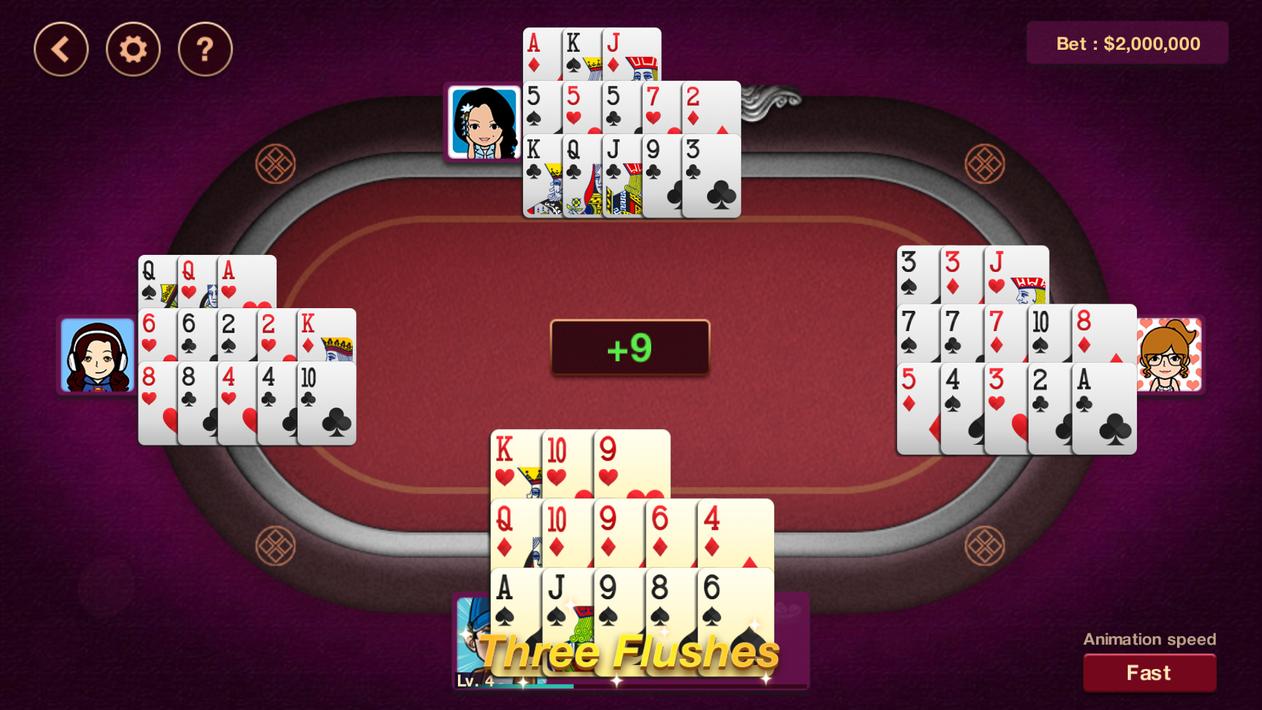 Chinese Poker Offline