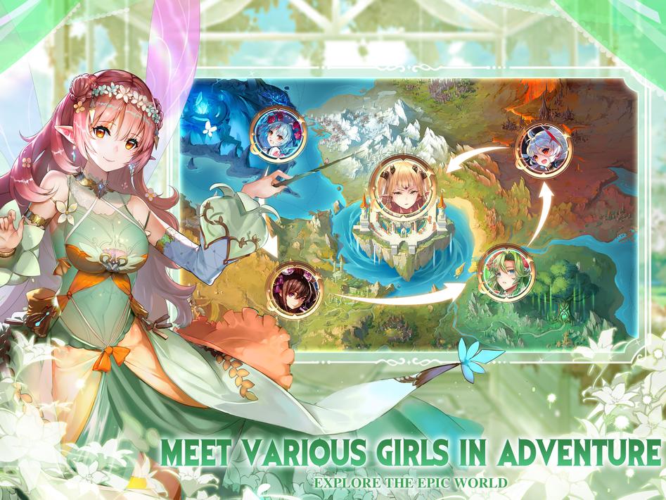 Girls' Connect: Idle RPG