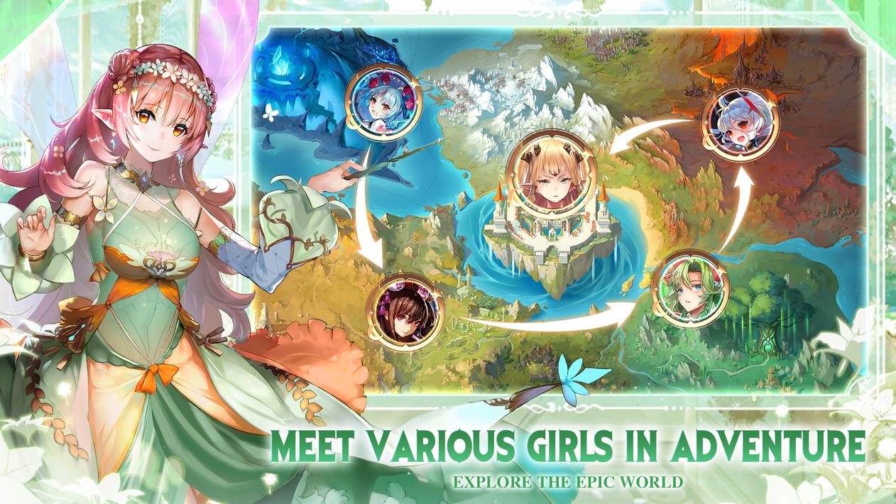 Girls' Connect: Idle RPG