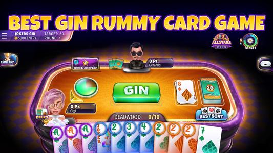 Gin Rummy Stars - Card Game