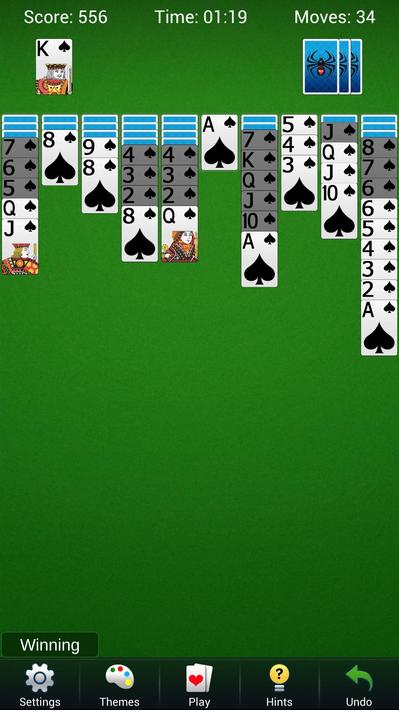 Spider Solitaire - Card Games