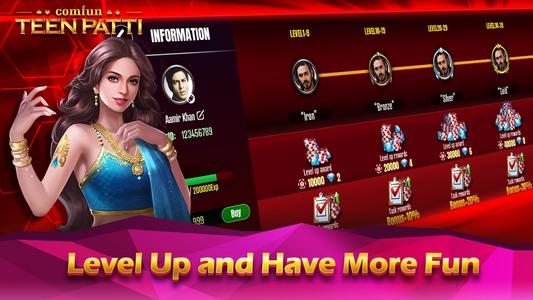 Teen Patti Comfun Card Online