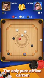 Carrom Lite-Board Offline Game