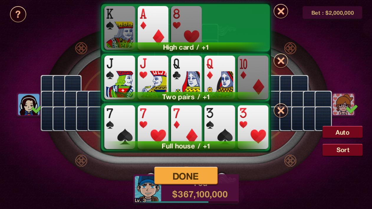 Chinese Poker Offline