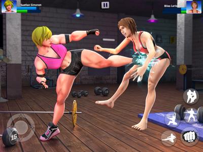 Bodybuilder GYM Fighting Game