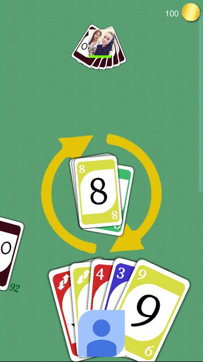 One online (Crazy Eights)