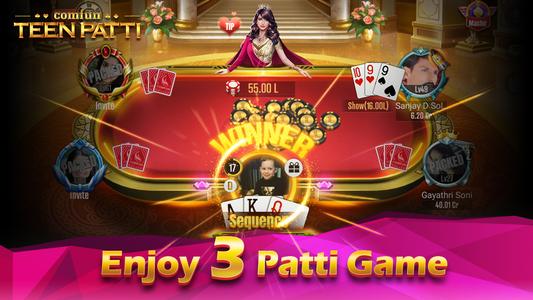 Teen Patti Comfun Card Online