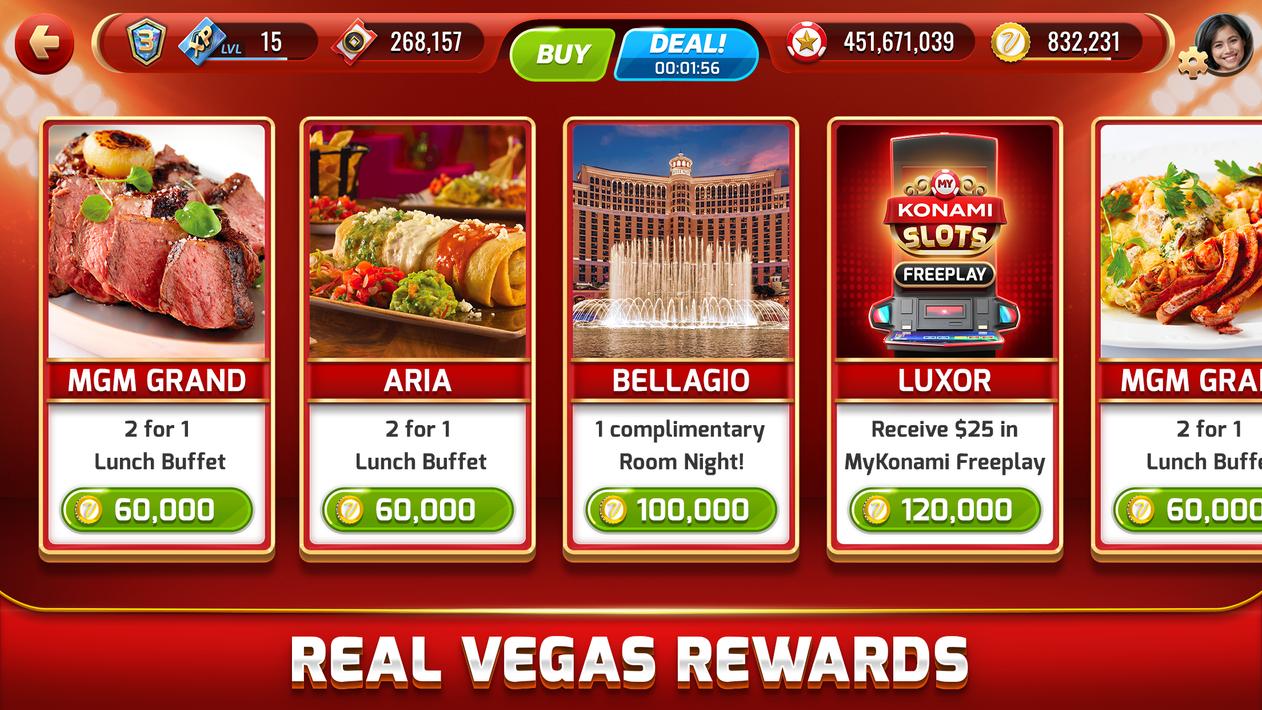 myKONAMI® Casino Slot Machines