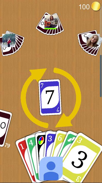 One online (Crazy Eights)