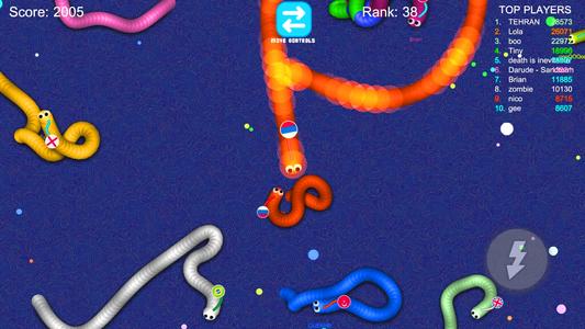 Worms Snake Zone Battle .io