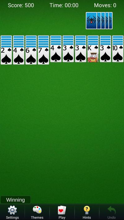 Spider Solitaire - Card Games