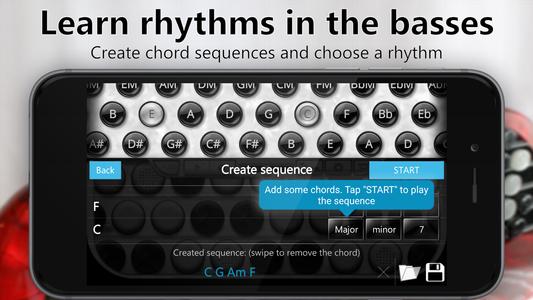 Accordion Chromatic Button