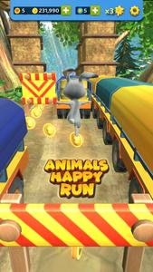 Animals Happy Run 3D