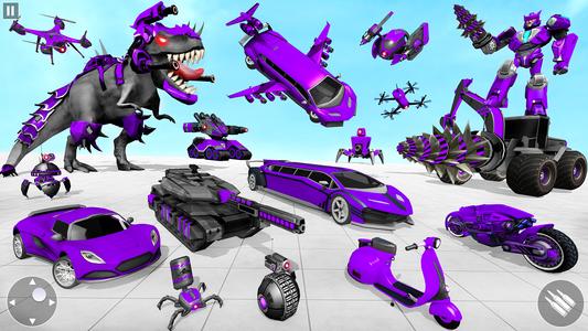 Dino Robot Car Game