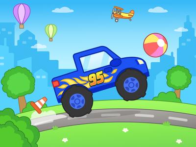 Car games for toddlers & kids