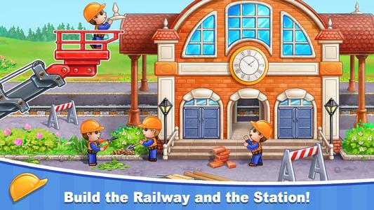 Train Games for Kids: station