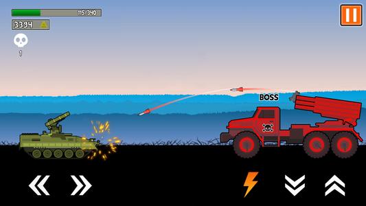 Tank War: 2D Battle Tanks Game