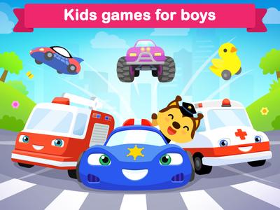 Car games for kids & toddler