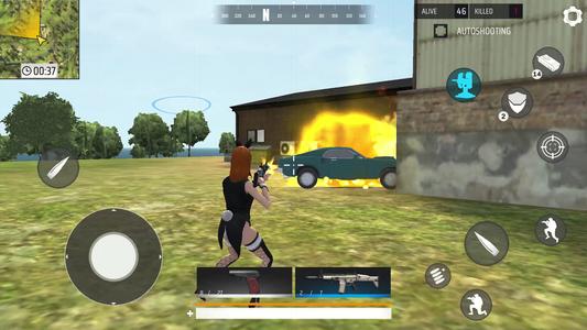 Huntzone: Fire Battle Royale