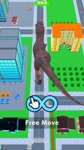 Dino Leveling: Eat & Run