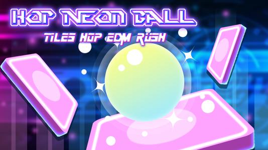 Tiles Hop Ball - Neon EDM Rush