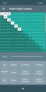 Poker Odds Camera Calculator
