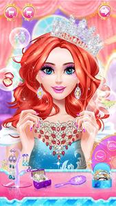 Princess dress up and makeover