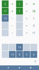 Addition and subtraction