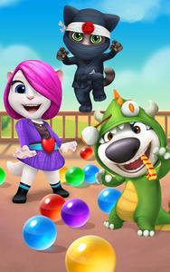 Talking Tom Bubble Shooter