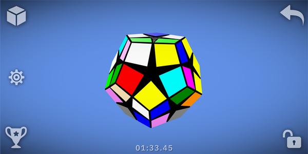 Magic Cube Rubik Puzzle 3D