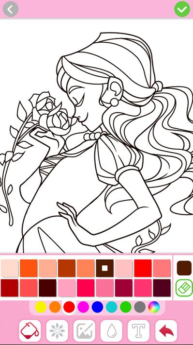 Princess Coloring