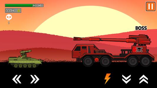 Tank War: 2D Battle Tanks Game