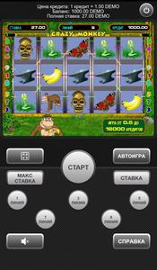 Игровой автомат Crazy Monkey