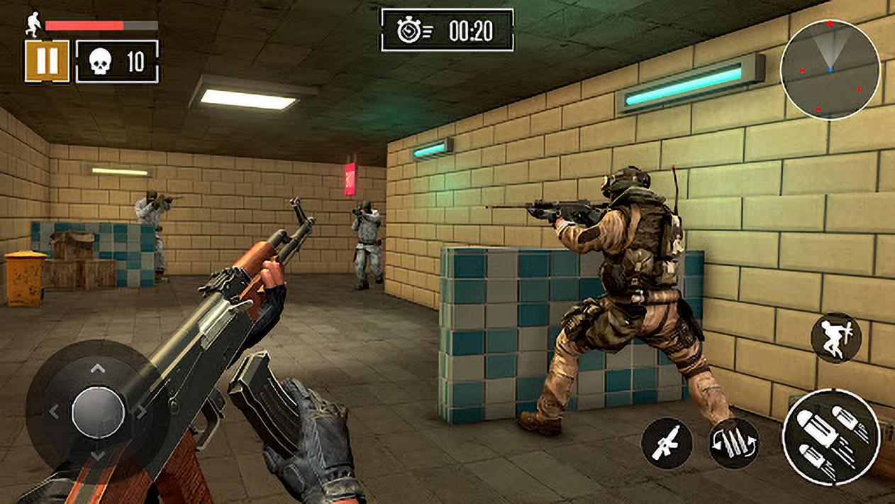 Modren Combat:FPS gun Commando