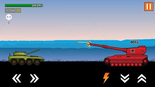 Tank War: 2D Battle Tanks Game