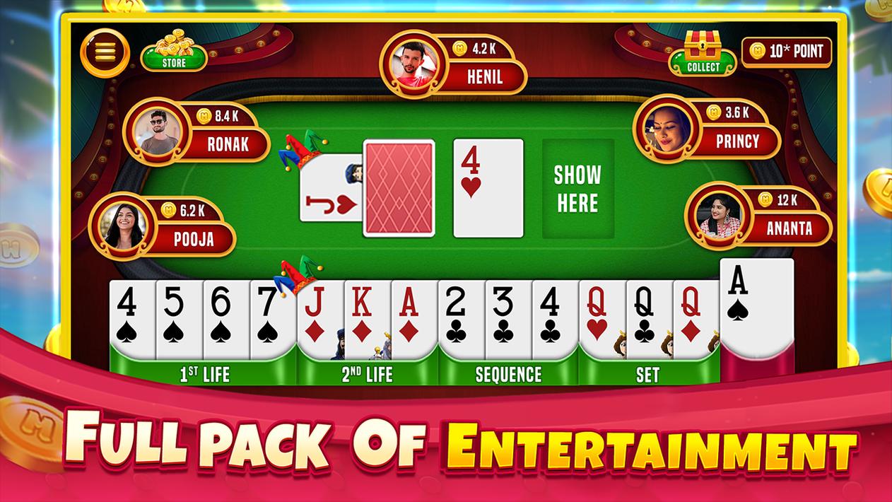 Indian Rummy Offline Card Game