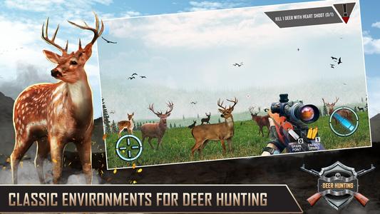 Wild Deer Hunting Games 3D