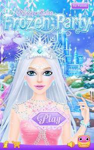 Princess Salon: Frozen Party