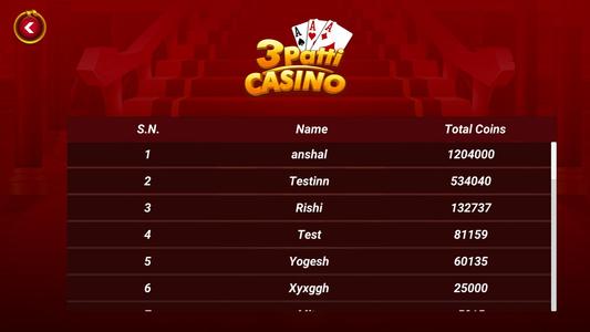 Casino: Teen patti