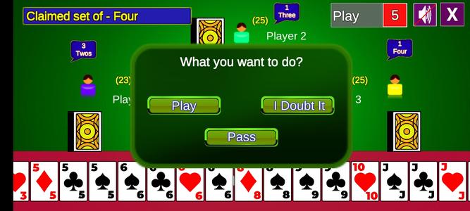 Bluff Card Game