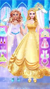 Princess dress up and makeover