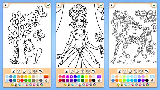 Coloring for girls and women