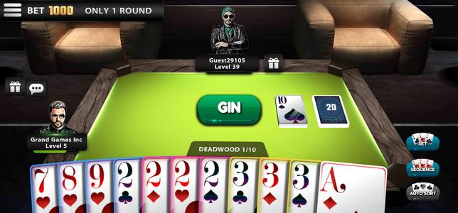 Gin Rummy Online: Card Games