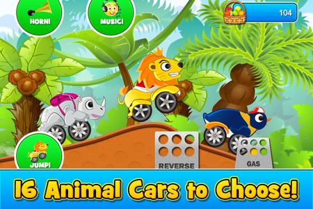 Animal Cars Kids Racing Game