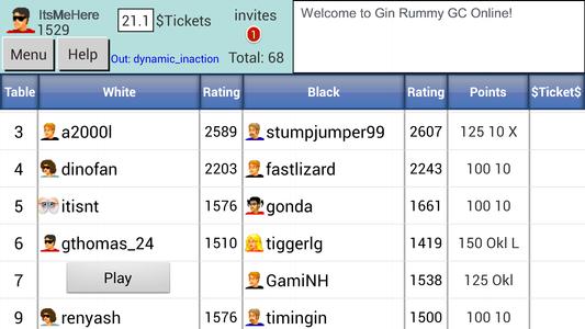 Gin Rummy GC Online