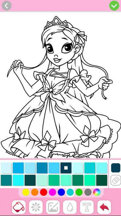 Princess Coloring