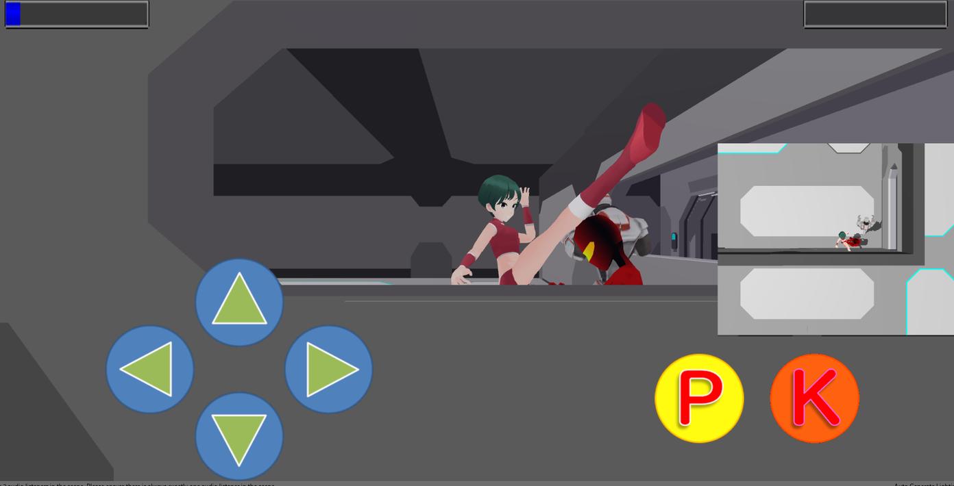 Space Girl, 3D Fighting Game