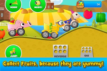 Animal Cars Kids Racing Game