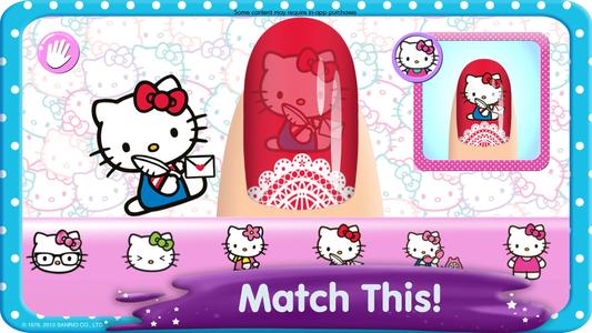 Hello Kitty Nail Salon